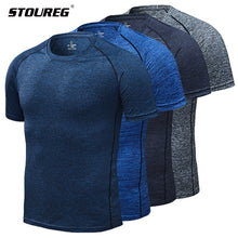Load image into Gallery viewer, Men's Running T-Shirts - Quick Dry - Compression Sport T-Shirt - Sportwear, Soccer Shirts, Gym Shirts

